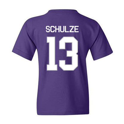 Northwestern - NCAA Women's Field Hockey : Grace Schulze - NCAA® 2025 National Champions Youth T-Shirt-1
