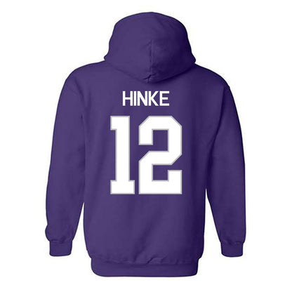 Northwestern - NCAA Women's Field Hockey : Greta Hinke - NCAA® 2025 National Champions Hooded Sweatshirt-1