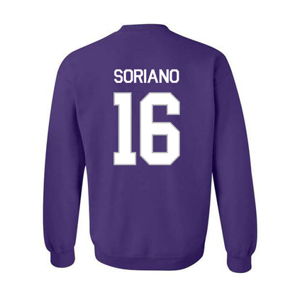 Northwestern - NCAA Women's Field Hockey : Julia Soriano - NCAA® 2025 National Champions Crewneck Sweatshirt-1