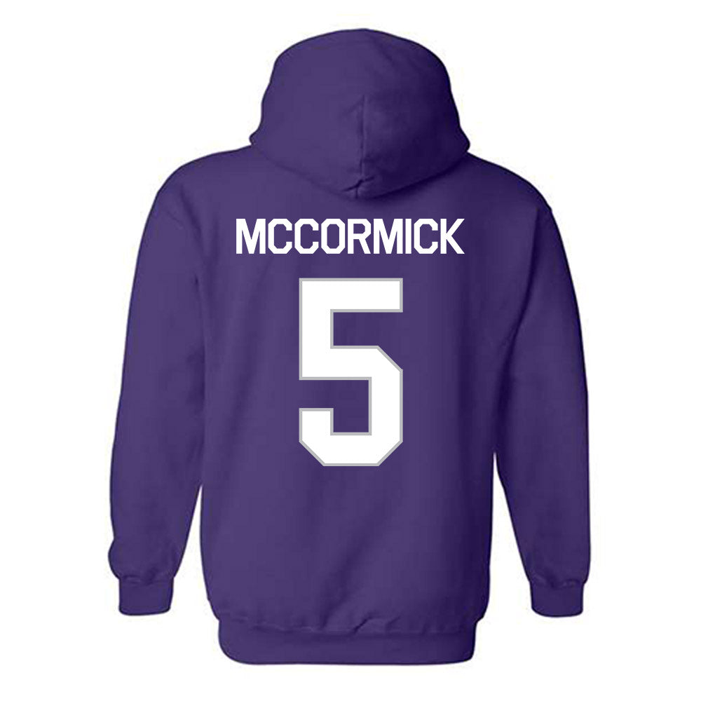 Northwestern - NCAA Women's Field Hockey : Kerry McCormick - NCAA® 2025 National Champions Hooded Sweatshirt-1