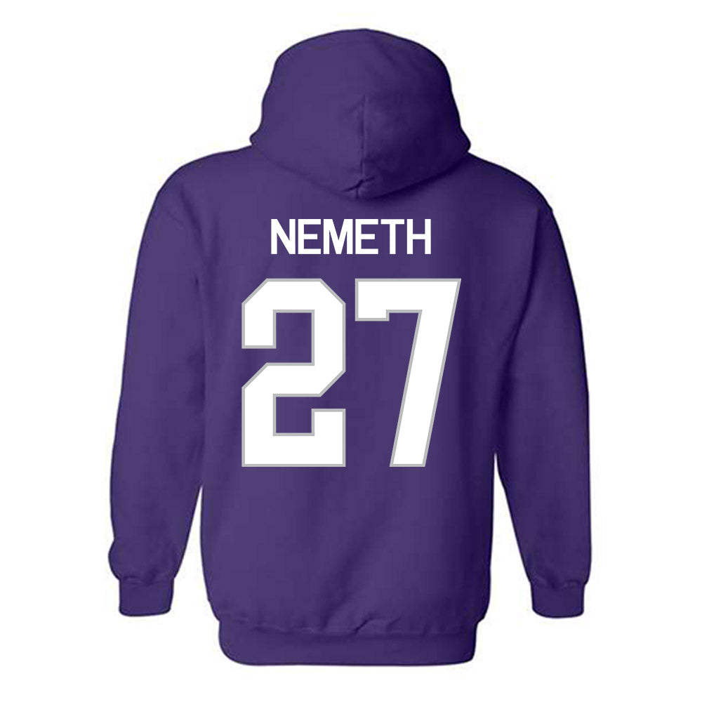 Northwestern - NCAA Women's Field Hockey : Nadia Nemeth - NCAA® 2025 National Champions Hooded Sweatshirt-1
