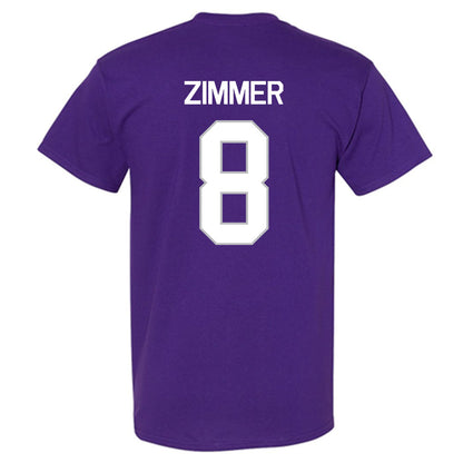Northwestern - NCAA Women's Field Hockey : Maddie Zimmer - NCAA® 2025 National Champions T-Shirt-1