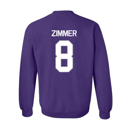 Northwestern - NCAA Women's Field Hockey : Maddie Zimmer - NCAA® 2025 National Champions Crewneck Sweatshirt-1