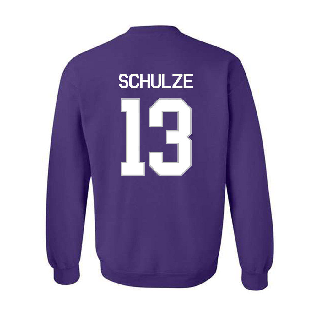 Northwestern - NCAA Women's Field Hockey : Grace Schulze - NCAA® 2025 National Champions Crewneck Sweatshirt-1