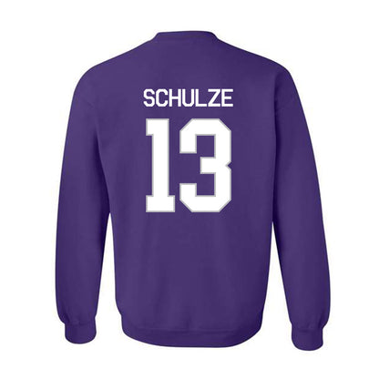 Northwestern - NCAA Women's Field Hockey : Grace Schulze - NCAA® 2025 National Champions Crewneck Sweatshirt-1