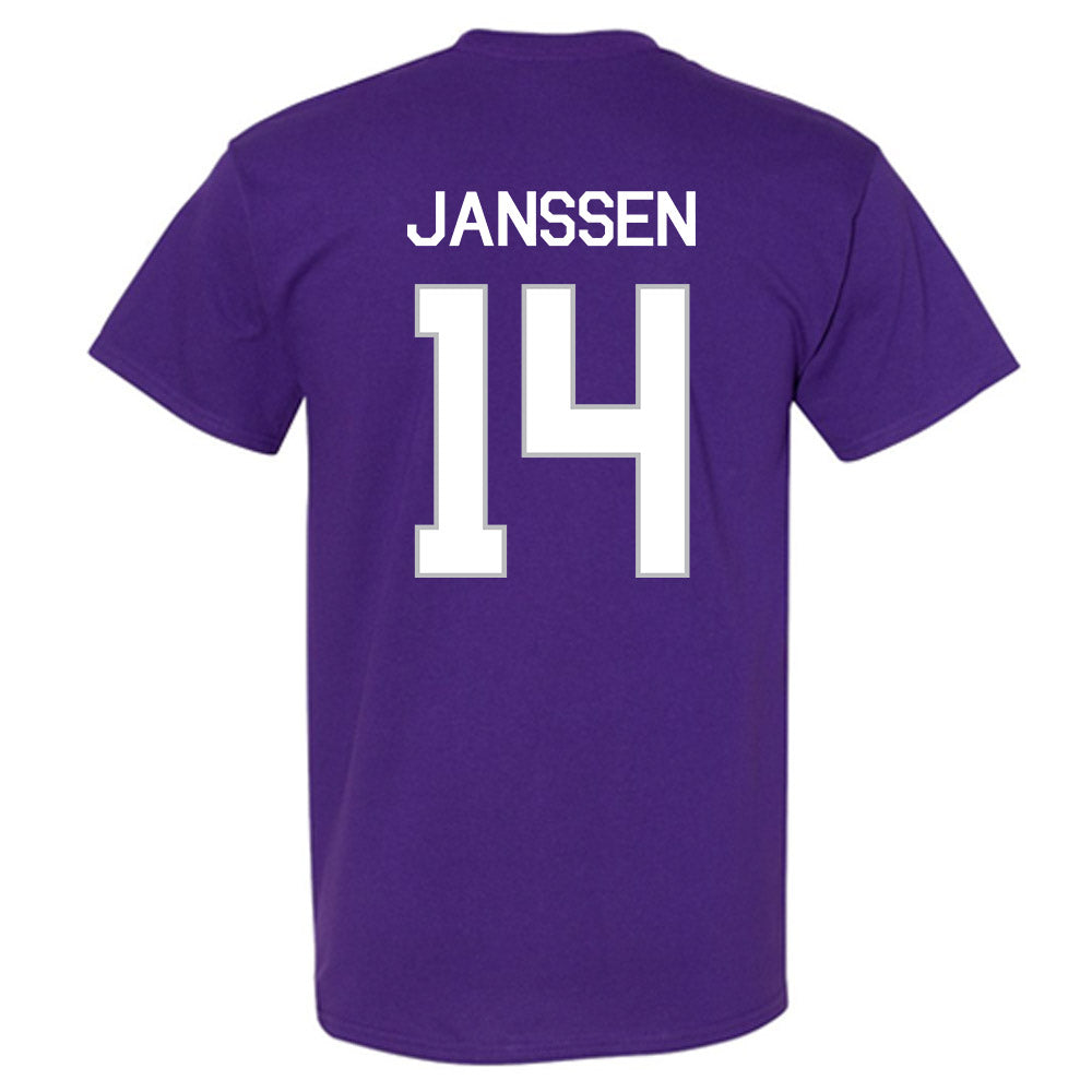 Northwestern - NCAA Women's Field Hockey : Kate Janssen - NCAA® 2025 National Champions T-Shirt-1
