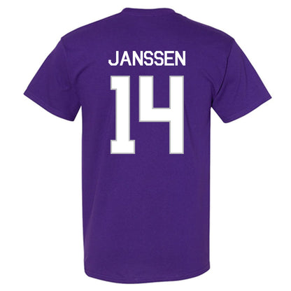 Northwestern - NCAA Women's Field Hockey : Kate Janssen - NCAA® 2025 National Champions T-Shirt-1