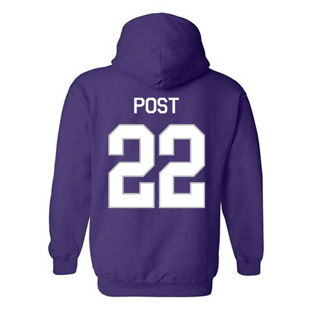 Northwestern - NCAA Women's Field Hockey : Faye Post - NCAA® 2025 National Champions Hooded Sweatshirt-1