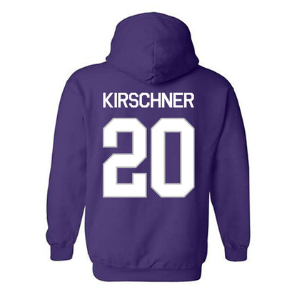 Northwestern - NCAA Women's Field Hockey : Emilie Kirschner - NCAA® 2025 National Champions Hooded Sweatshirt-1