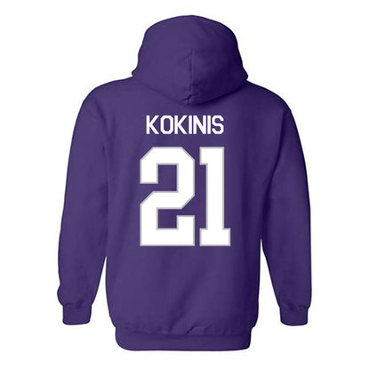 Northwestern - NCAA Women's Field Hockey : Ella Kokinis - NCAA® 2025 National Champions Hooded Sweatshirt-1