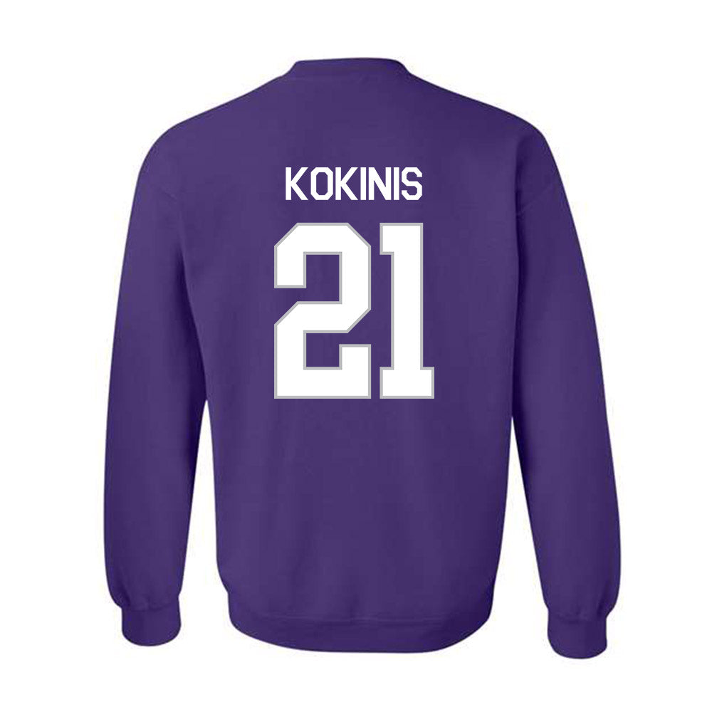 Northwestern - NCAA Women's Field Hockey : Ella Kokinis - NCAA® 2025 National Champions Crewneck Sweatshirt-1