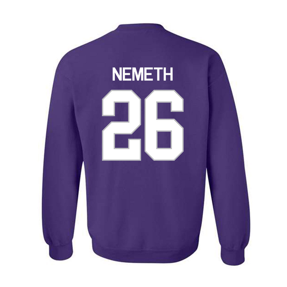 Northwestern - NCAA Women's Field Hockey : Eva Nemeth - NCAA® 2025 National Champions Crewneck Sweatshirt-1