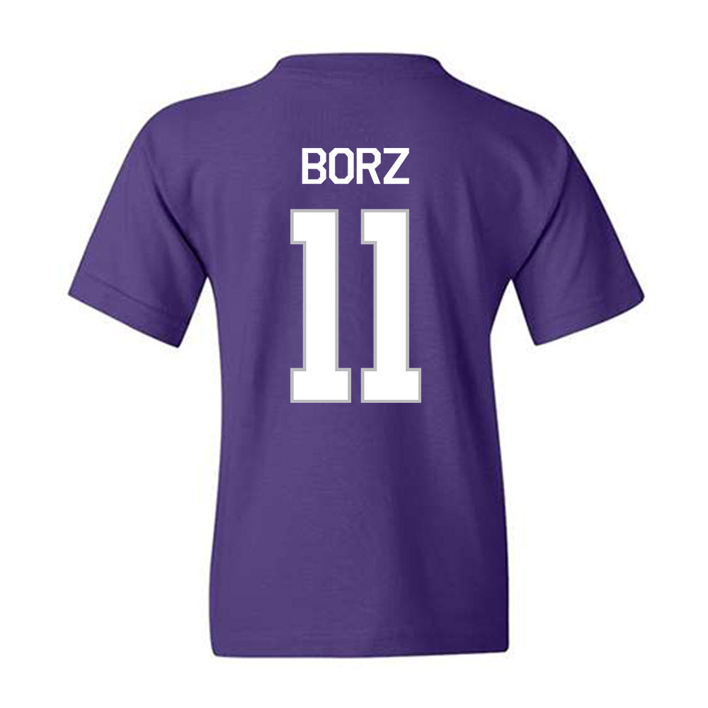 Northwestern - NCAA Women's Field Hockey : Piper Borz - NCAA® 2025 National Champions Youth T-Shirt-1