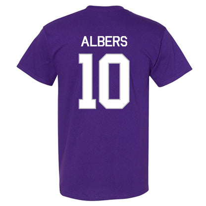 Northwestern - NCAA Women's Field Hockey : Amelia Albers - NCAA® 2025 National Champions T-Shirt-1