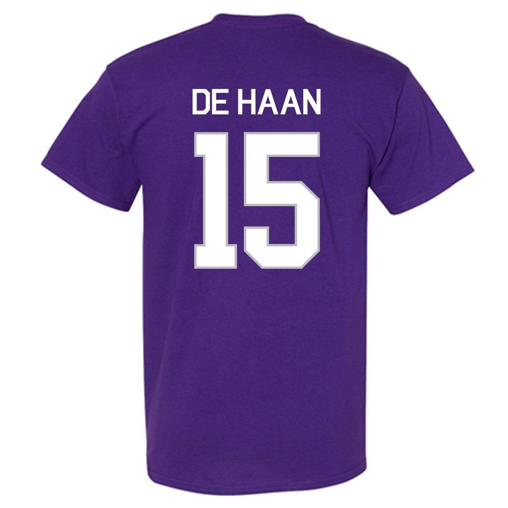 Northwestern - NCAA Women's Field Hockey : Annika de Haan - NCAA® 2025 National Champions T-Shirt-1