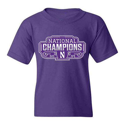 Northwestern - NCAA Women's Field Hockey : Olivia Bent-Cole - NCAA® 2025 National Champions Youth T-Shirt-0