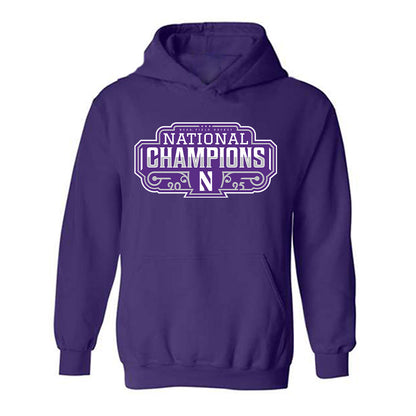 Northwestern - NCAA Women's Field Hockey : Greta Hinke - NCAA® 2025 National Champions Hooded Sweatshirt-0