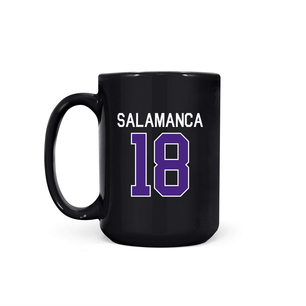 Northwestern - NCAA Women's Field Hockey : Laura Salamanca - NCAA® 2025 National Champions Coffee Mug-1