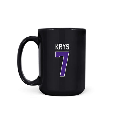 Northwestern - NCAA Women's Field Hockey : Aerin Krys - NCAA® 2025 National Champions Coffee Mug-1