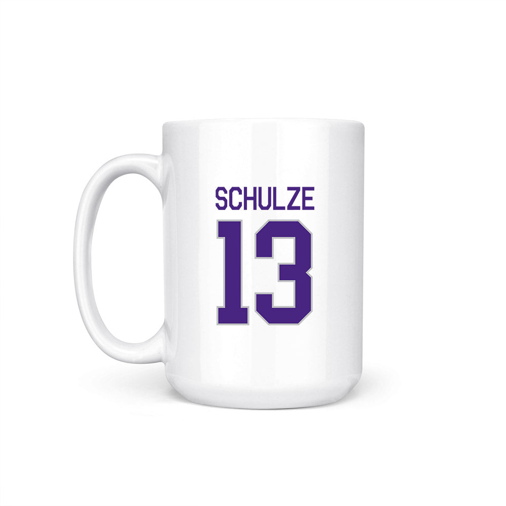 Northwestern - NCAA Women's Field Hockey : Grace Schulze - NCAA® 2025 National Champions Coffee Mug-1