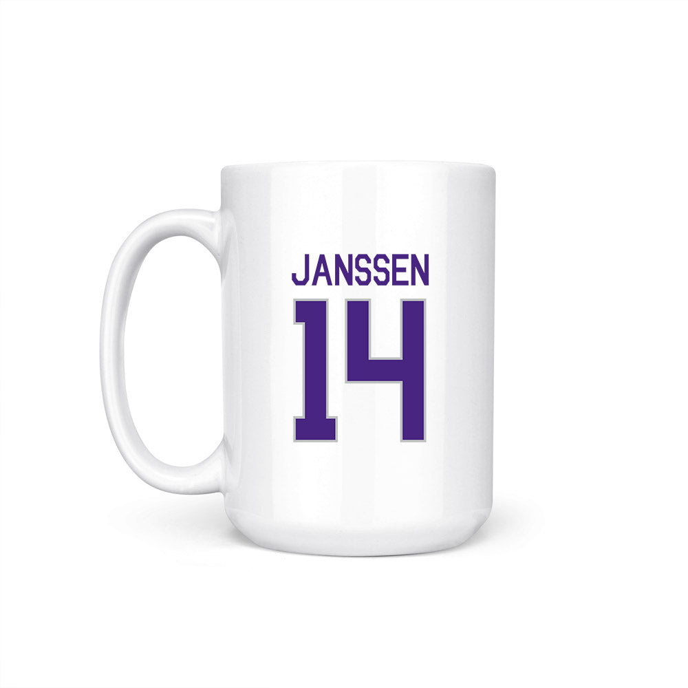 Northwestern - NCAA Women's Field Hockey : Kate Janssen - NCAA® 2025 National Champions Coffee Mug-1