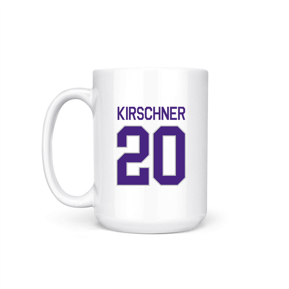 Northwestern - NCAA Women's Field Hockey : Emilie Kirschner - NCAA® 2025 National Champions Coffee Mug-1