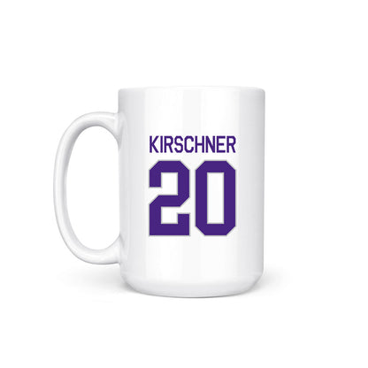 Northwestern - NCAA Women's Field Hockey : Emilie Kirschner - NCAA® 2025 National Champions Coffee Mug-1