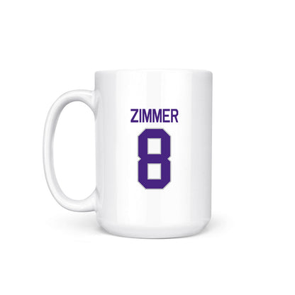 Northwestern - NCAA Women's Field Hockey : Maddie Zimmer - NCAA® 2025 National Champions Coffee Mug-1