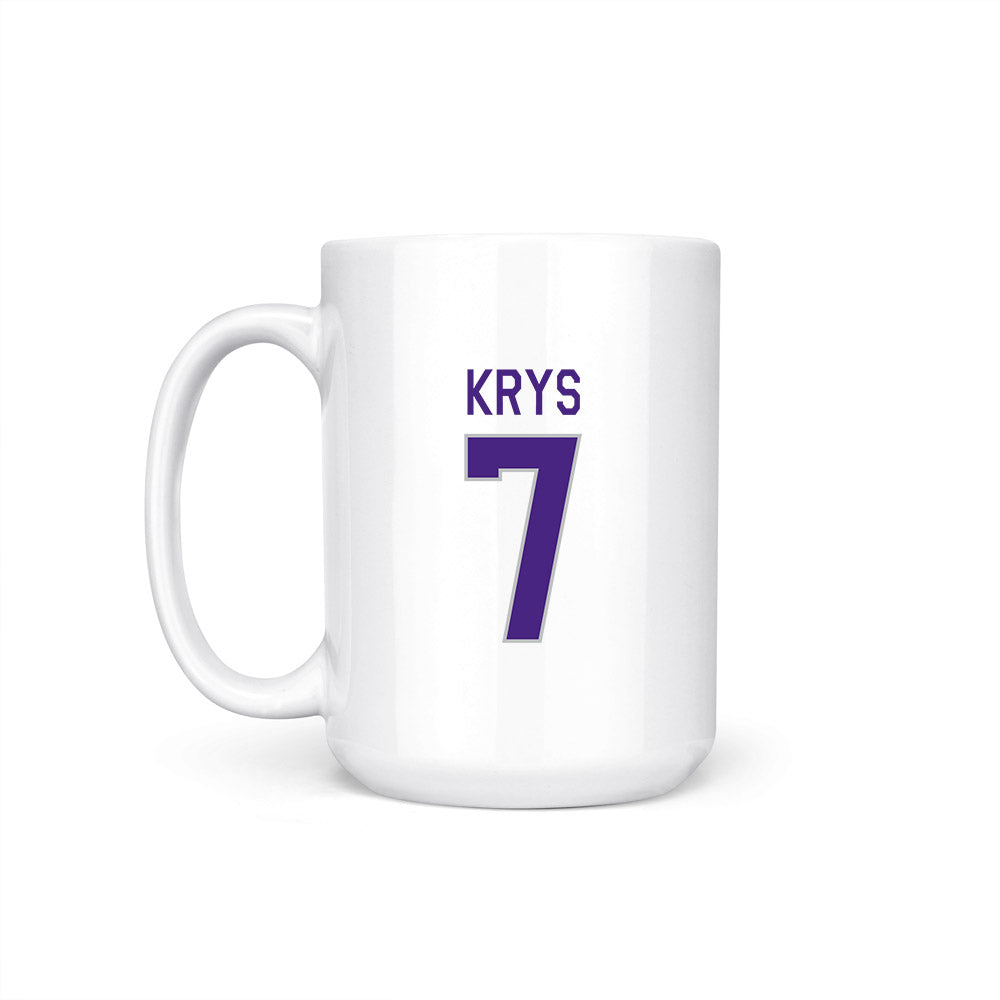 Northwestern - NCAA Women's Field Hockey : Aerin Krys - NCAA® 2025 National Champions Coffee Mug-1