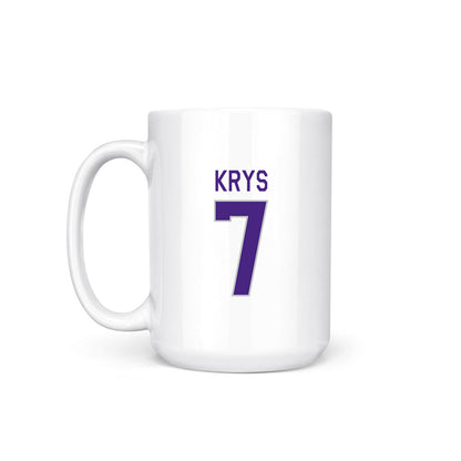 Northwestern - NCAA Women's Field Hockey : Aerin Krys - NCAA® 2025 National Champions Coffee Mug-1