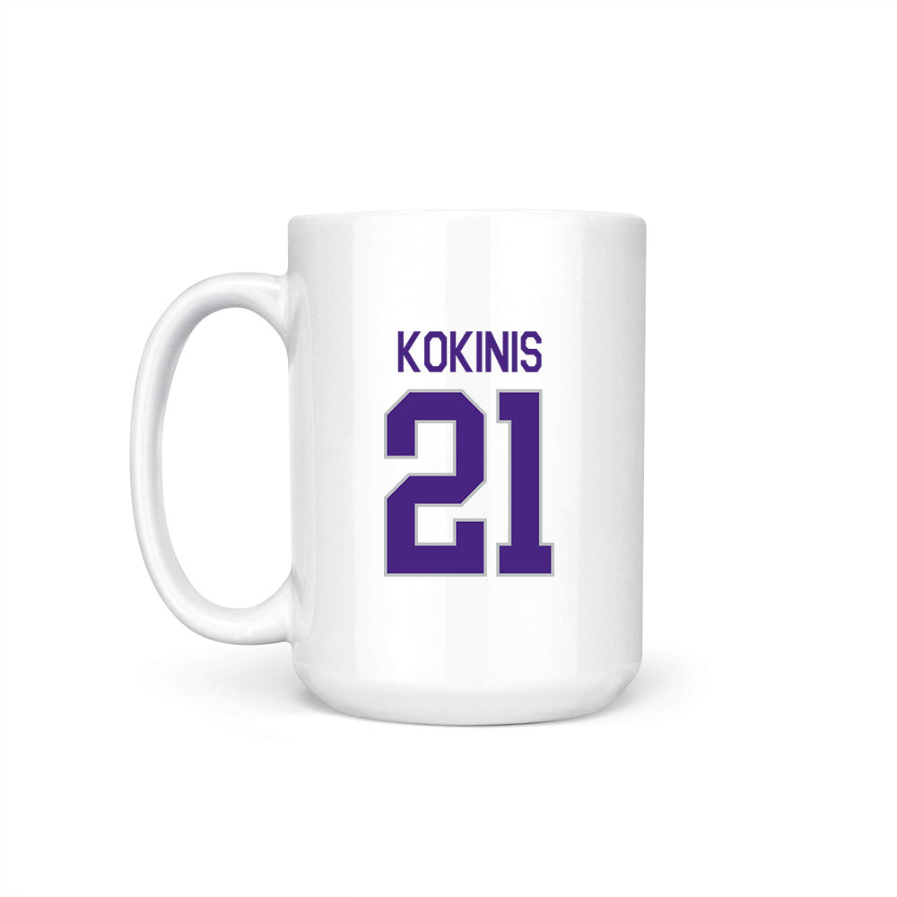 Northwestern - NCAA Women's Field Hockey : Ella Kokinis - NCAA® 2025 National Champions Coffee Mug-1
