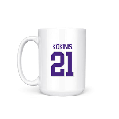 Northwestern - NCAA Women's Field Hockey : Ella Kokinis - NCAA® 2025 National Champions Coffee Mug-1
