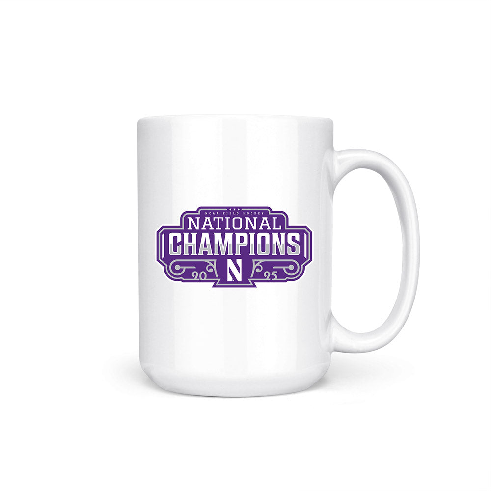 Northwestern - NCAA Women's Field Hockey : Piper Borz - NCAA® 2025 National Champions Coffee Mug-0