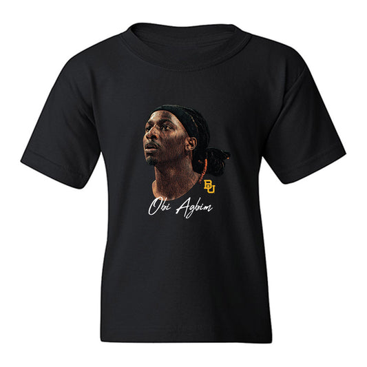 Baylor - NCAA Men's Basketball : Obi Agbim - Game Face Youth T-Shirt-0