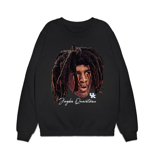 Kentucky - NCAA Men's Basketball : Jayden Quaintance - Game Face Premium Crewneck Sweatshirt-0