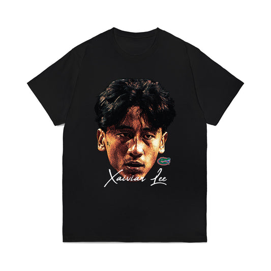 Florida - NCAA Men's Basketball : Xaivian Lee - Game Face Comfort Colors T-Shirt-0