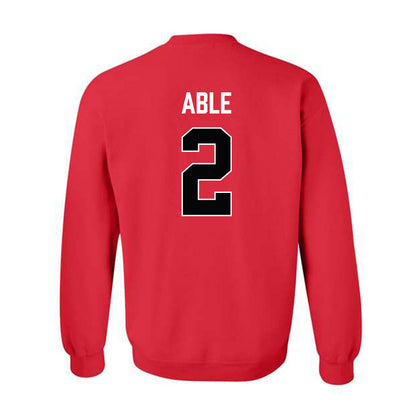 Ohio State - NCAA Men's Ice Hockey : Chris Able - Classic Shersey Crewneck Sweatshirt-1