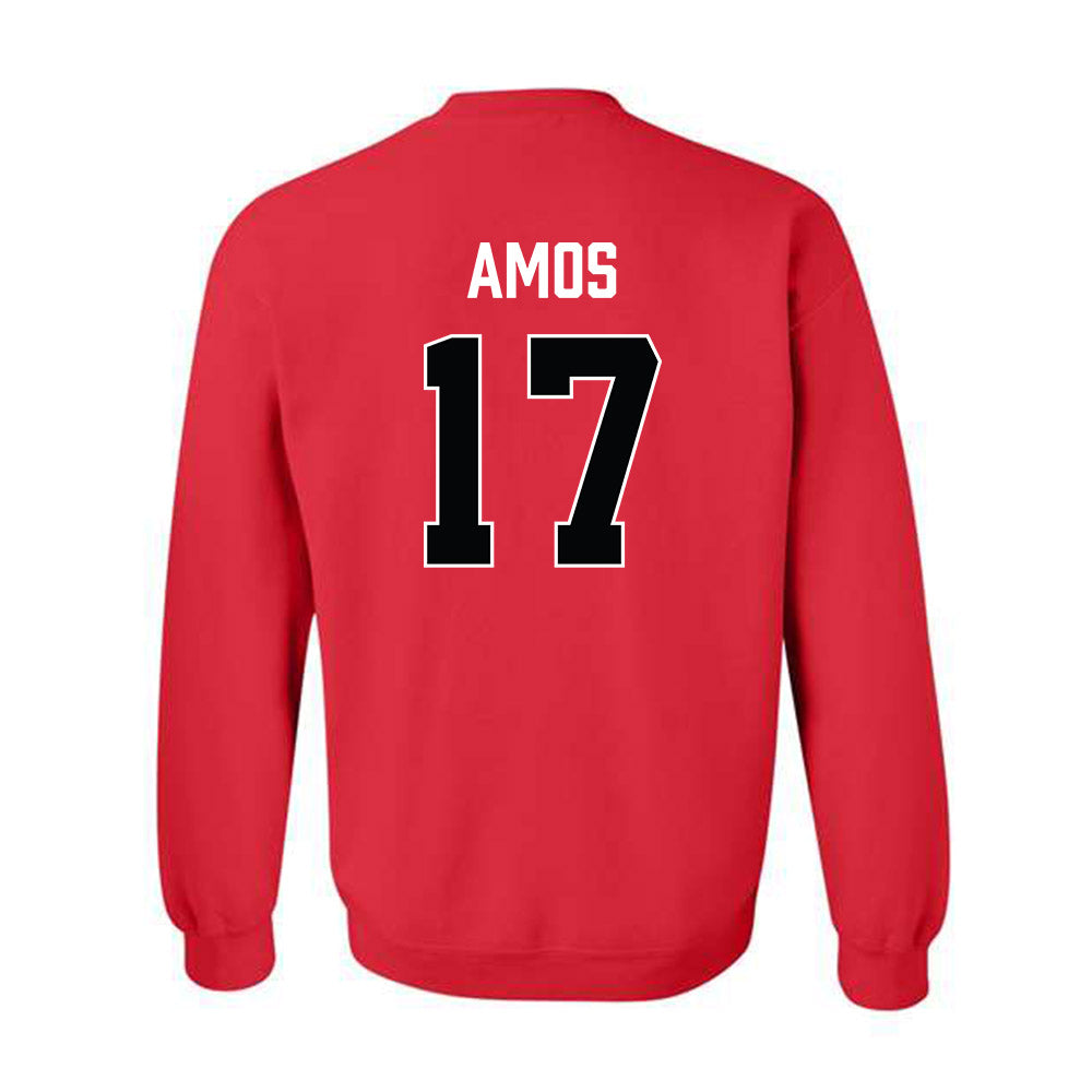 Ohio State - NCAA Women's Ice Hockey : Jocelyn Amos - Classic Shersey Crewneck Sweatshirt-1