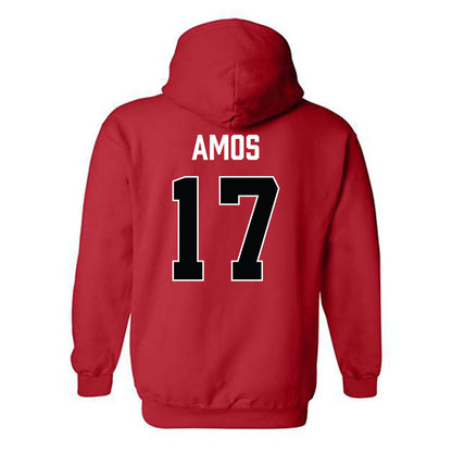 Ohio State - NCAA Women's Ice Hockey : Jocelyn Amos - Classic Shersey Hooded Sweatshirt-1