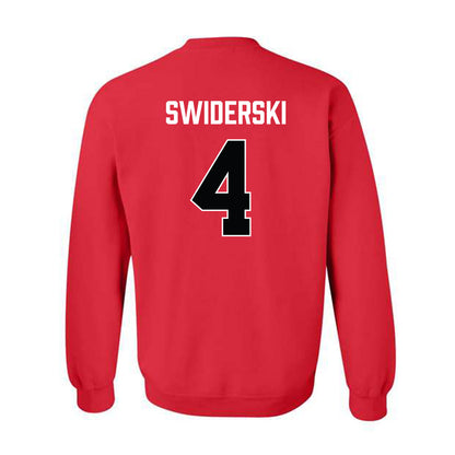 Ohio State - NCAA Women's Ice Hockey : Sara Swiderski - Classic Shersey Crewneck Sweatshirt-1
