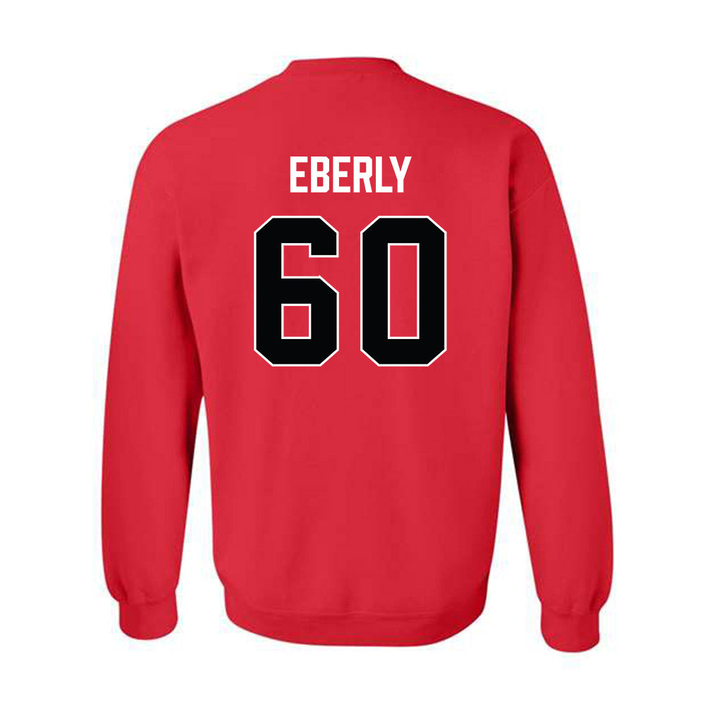 Ohio State - NCAA Men's Ice Hockey : Kristoffer Eberly - Classic Shersey Crewneck Sweatshirt-1
