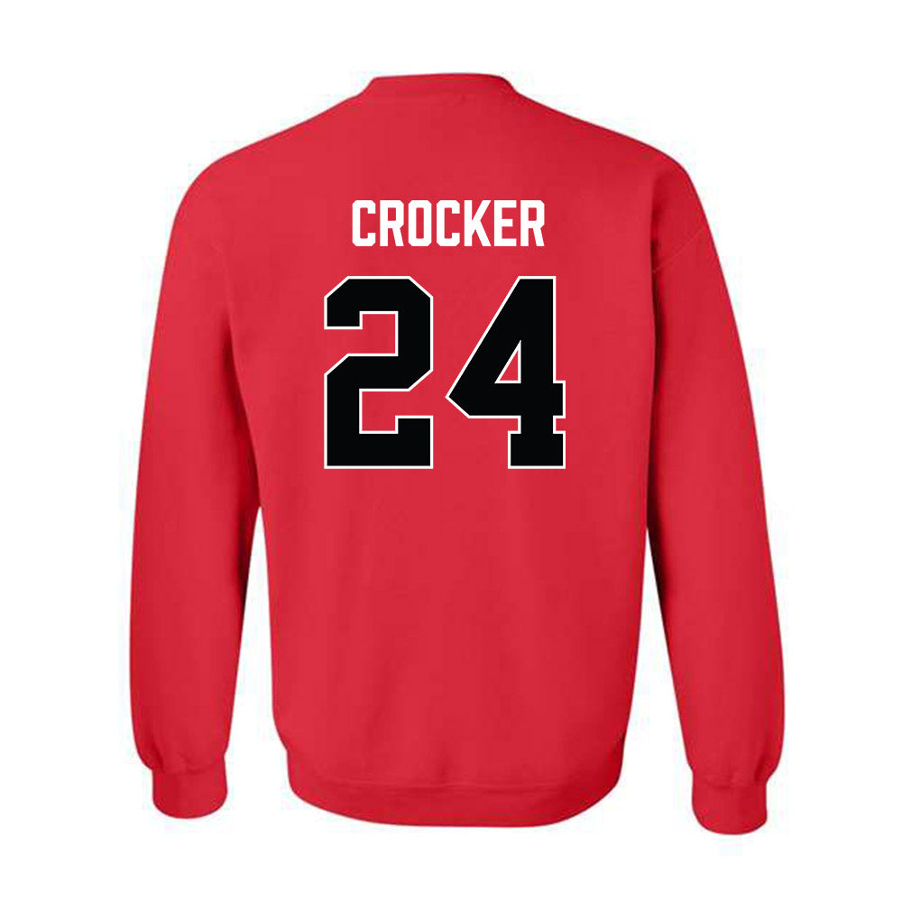 Ohio State - NCAA Men's Ice Hockey : Niall Crocker - Classic Shersey Crewneck Sweatshirt-1