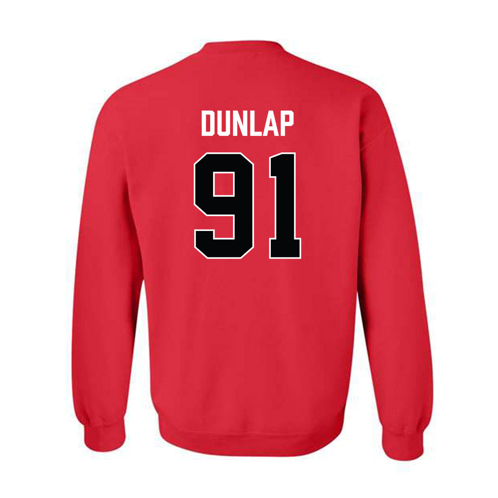 Ohio State - NCAA Men's Ice Hockey : Jake Dunlap - Classic Shersey Crewneck Sweatshirt-1
