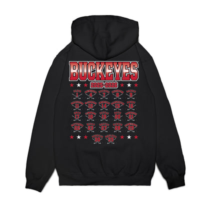 Ohio State - NCAA Women's Ice Hockey : - Roster Premium Hooded Sweatshirt-1