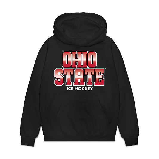 Ohio State - NCAA Women's Ice Hockey : - Roster Premium Hooded Sweatshirt-0