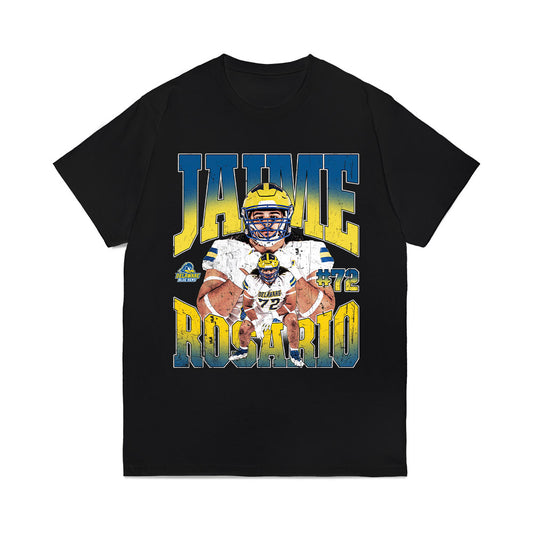 Delaware - NCAA Football : Jaime Rosario - Collage Comfort Colors T-Shirt-0