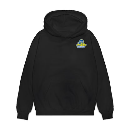 Delaware - NCAA Football : Jaime Rosario - Collage Premium Hooded Sweatshirt-0