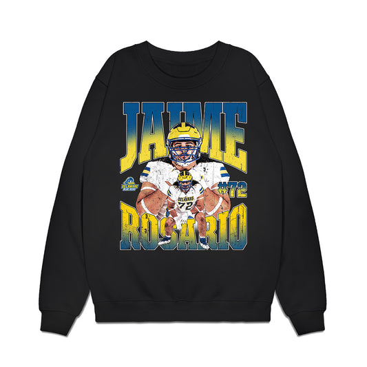 Delaware - NCAA Football : Jaime Rosario - Collage Premium Crewneck Sweatshirt-0