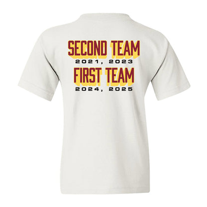 NSU - NCAA Women's Volleyball : Natalia Szybinska - All Conference Graphic Youth T-Shirt-1