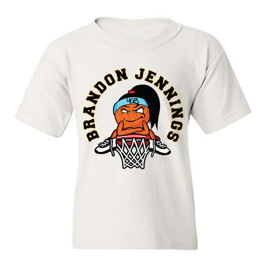 VCU - NCAA Men's Basketball : Brandon Jennings - Graphic v2 Youth T-Shirt-0